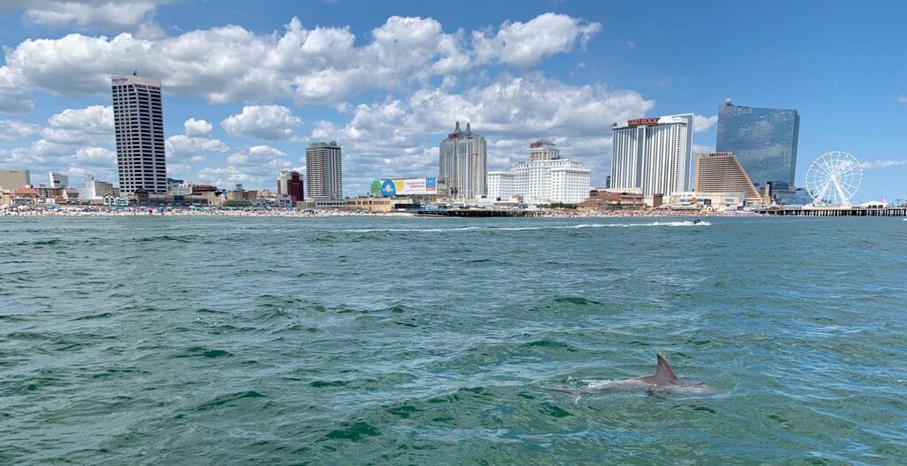 View Of Atlantic City from Ocean